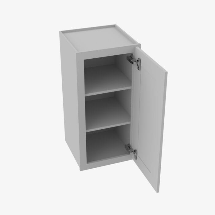 AB-W2130 Single Door 21 Inch Wall Cabinet | Lait Grey Shaker