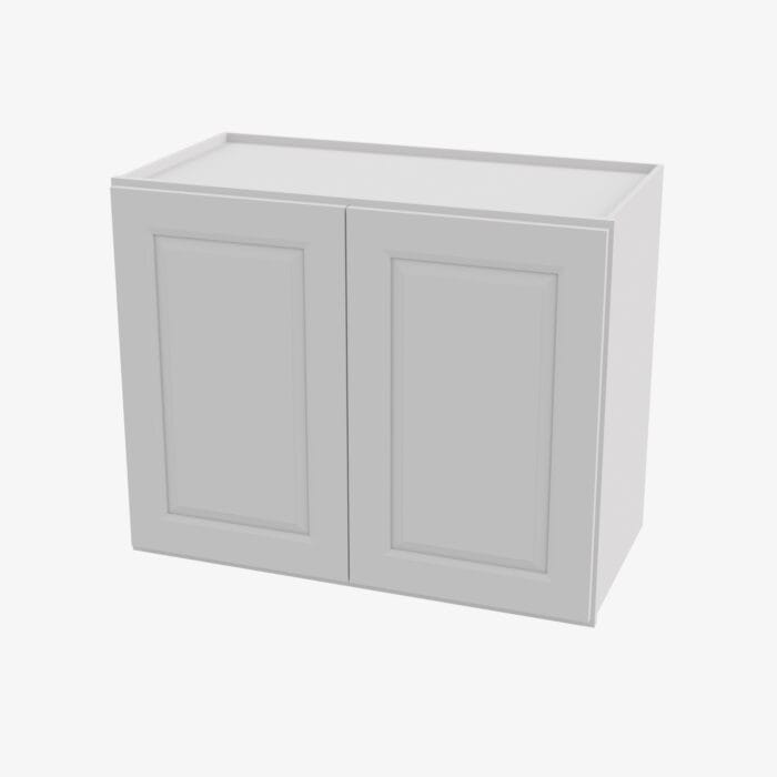 GW-W3636B Double Door 36 Inch Wall Cabinet | Gramercy White