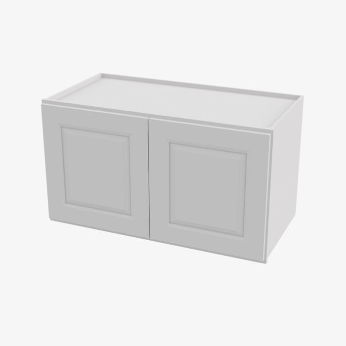 GW-W2418B Double Door 24 Inch Wall Cabinet | Gramercy White