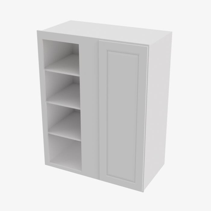 GW-WBLC30/33-3030 Single Door 30 Inch Wall Blind Corner Cabinet | Gramercy White
