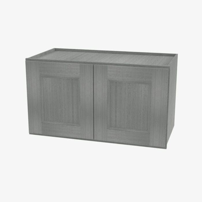 TG-W2418B Double Door 24 Inch Wall Cabinet | Midtown Grey