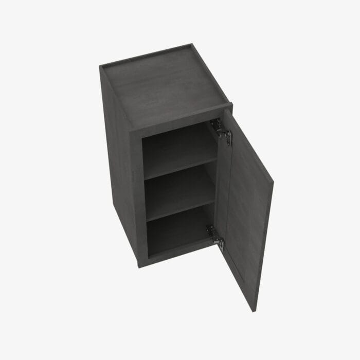 TS-W1236 Single Door 12 Inch Wall Cabinet | Townsquare Grey