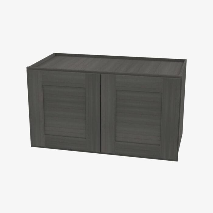 AG-W2415B Double Door 24 Inch Wall Cabinet | Greystone Shaker