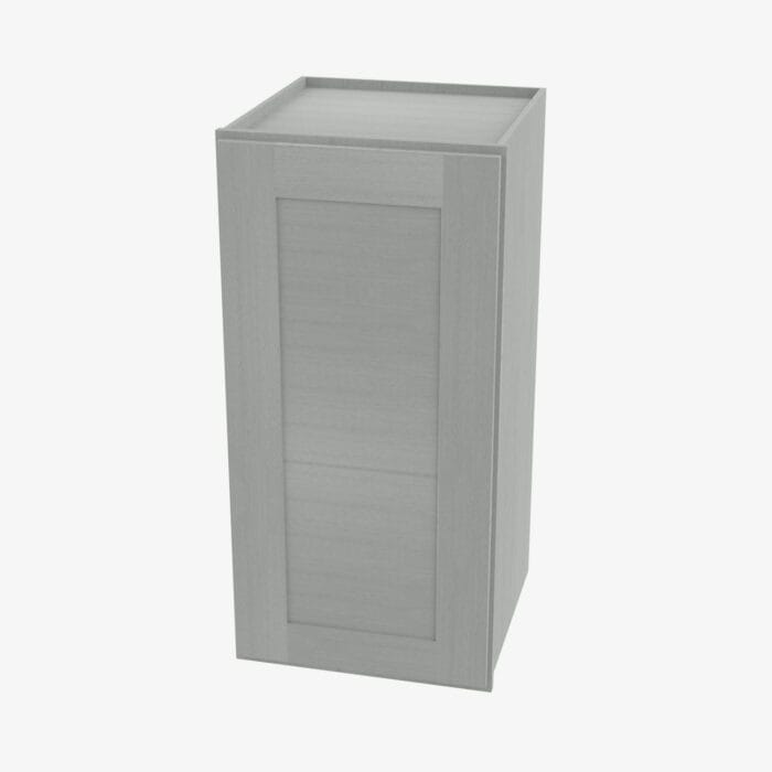 AN-W0930 Single Door 9 Inch Wall Cabinet | Nova Light Grey Shaker