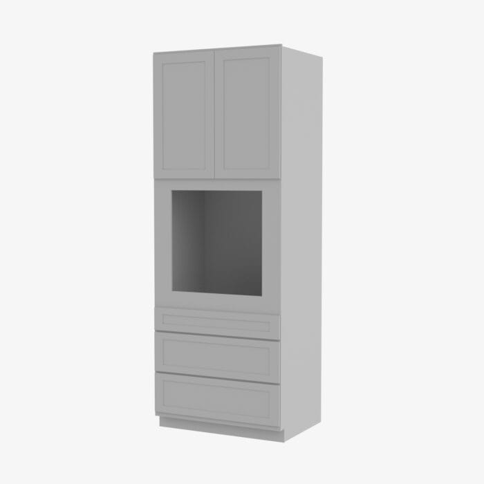 AB-OC3390B 33 Inch Tall Oven Cabinet | Lait Grey Shaker