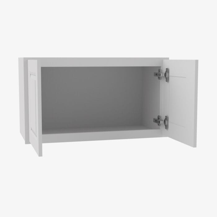 GW-W362424B Double Door 36 Inch Wall Refrigerator Cabinet | Gramercy White