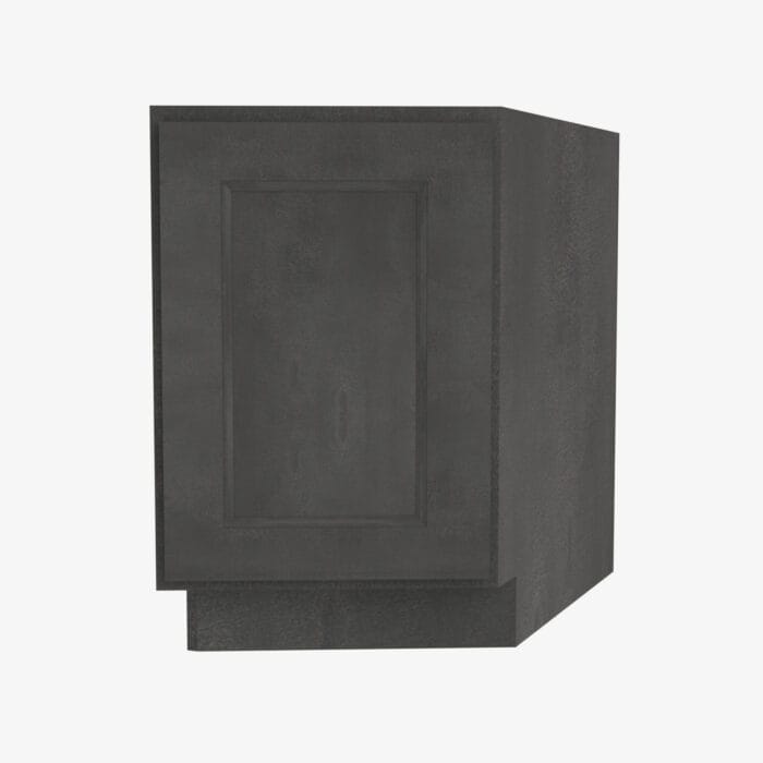 TS-BTC12L Single Door 12 Inch Base Transitional Cabinet Left | Townsquare Grey