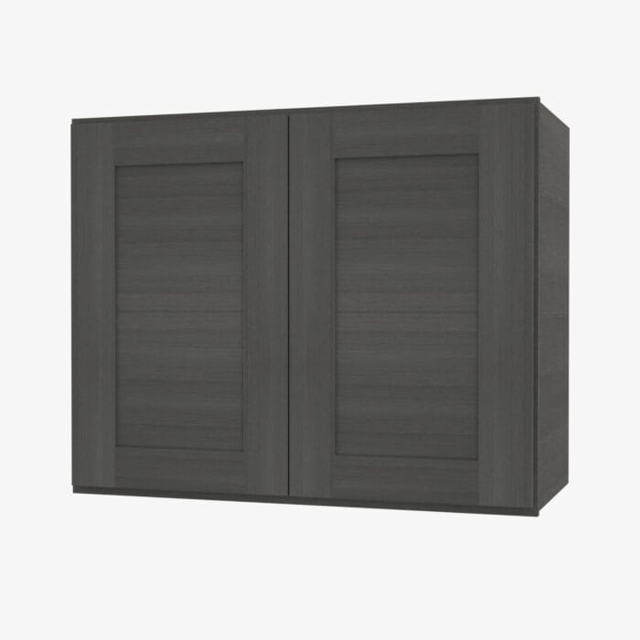 AG-W3336B Double Door 33 Inch Wall Cabinet | Greystone Shaker