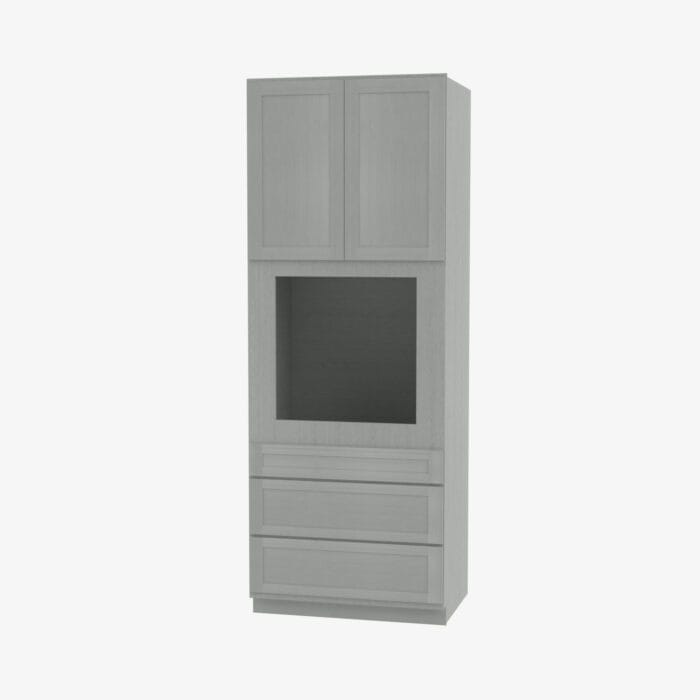 AN-OC3390B 33 Inch Tall Oven Cabinet | Nova Light Grey Shaker