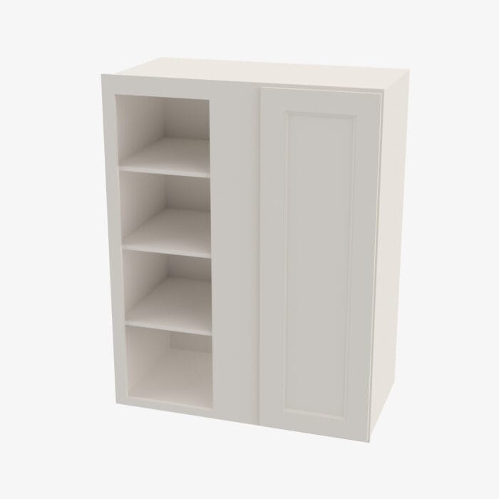 TQ-WBLC30/33-3042 Single Door 30 Inch Wall Blind Corner Cabinet | Townplace Crema
