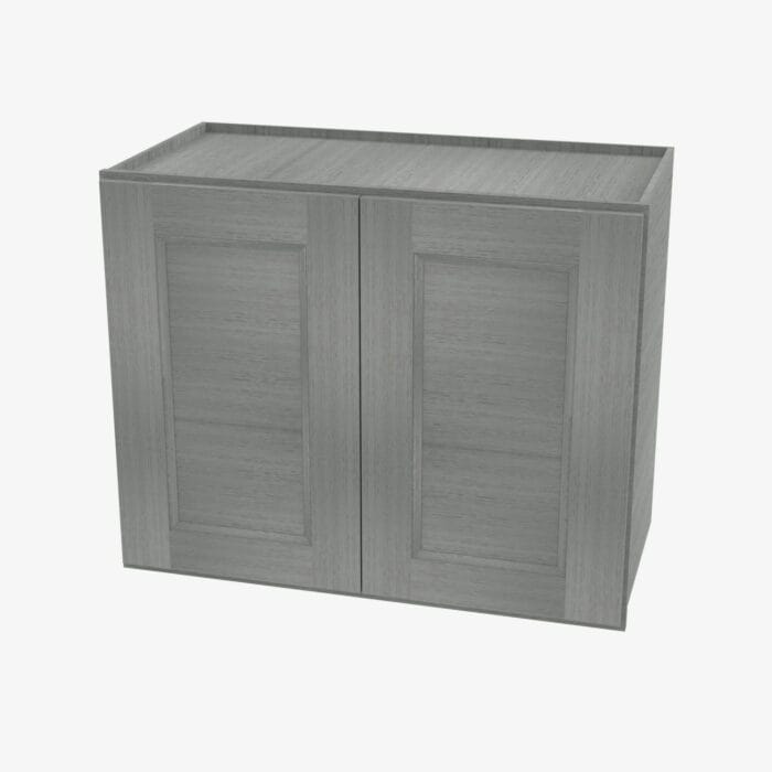 TG-W3030B Double Door 30 Inch Wall Cabinet | Midtown Grey