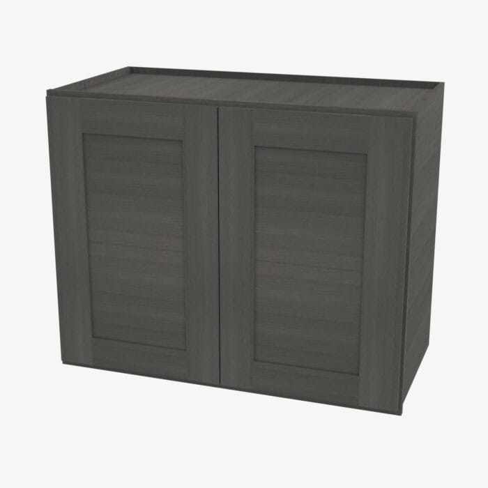 AG-W3030B Double Door 30 Inch Wall Cabinet | Greystone Shaker