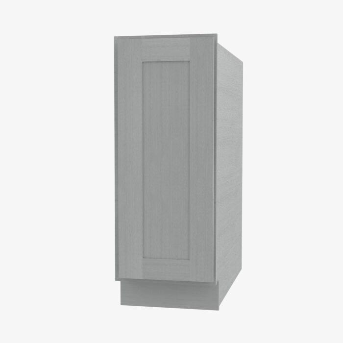 AN-FB09 Full Height Single Door 9 Inch Base Cabinet | Nova Light Grey Shaker