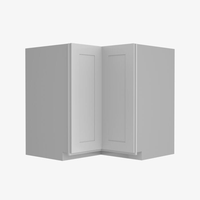 AB-LS3612 Single Door 36 Inch Lazy Susan Base Cabinet | Lait Grey Shaker