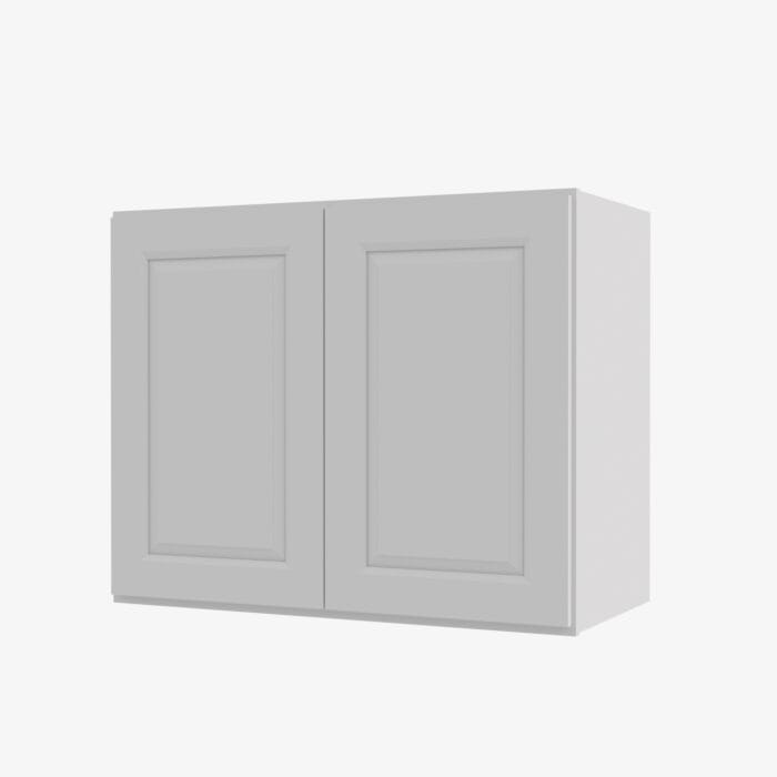 GW-W2430B Double Door 24 Inch Wall Cabinet | Gramercy White