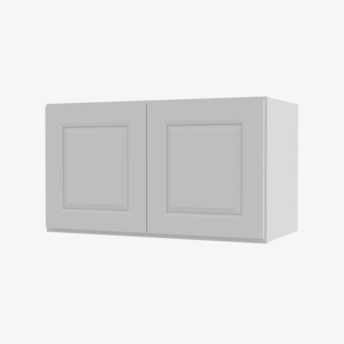 GW-W3312B Double Door 33 Inch Wall Cabinet | Gramercy White