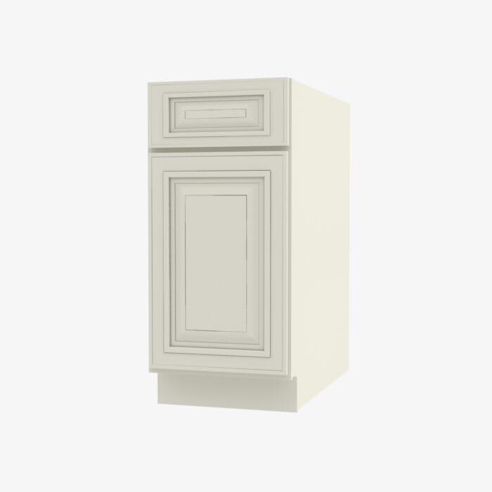 SL-B15 Single Door 15 Inch Base Cabinet | Signature Pearl