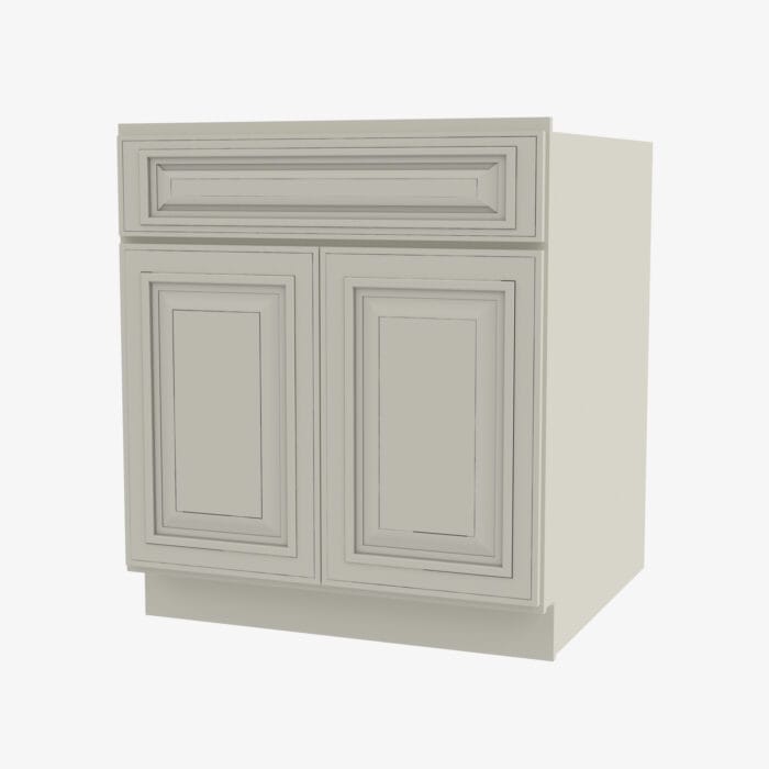 Forevermark Cabinetry SL-B30B Double Door 30 Inch Base Cabinet | Signature Pearl