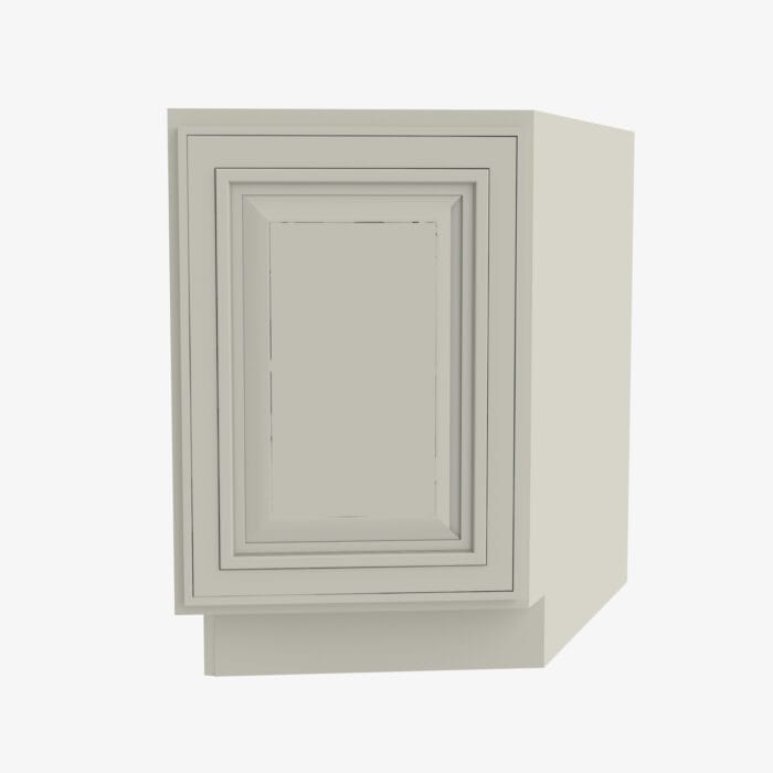 SL-BTC12R Single Door 12 Inch Base Transitional Cabinet Right | Signature Pearl