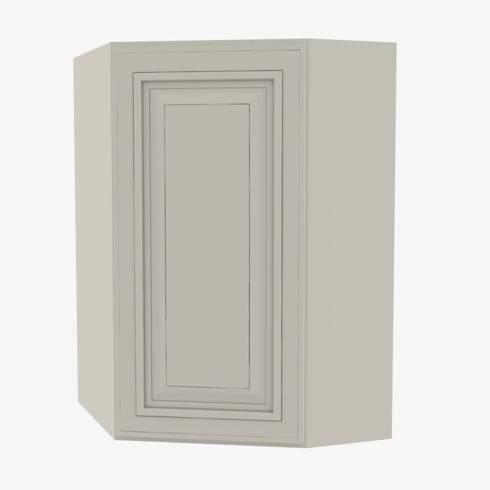 SL-WDC2442 Single Door 24 Inch Wall Diagonal Corner Cabinet | Signature Pearl