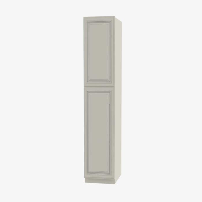 SL-WP1596 Double Door 15 Inch Tall Wall Pantry Cabinet | Signature Pearl