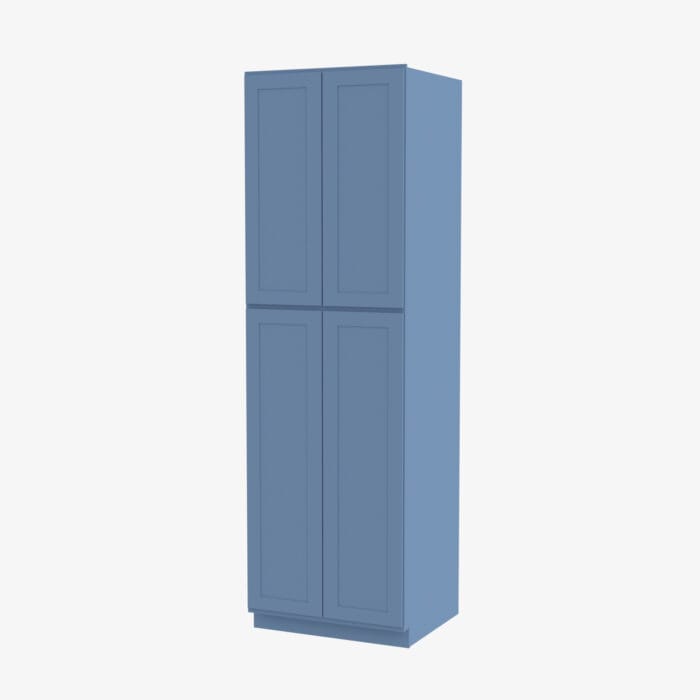 Tall Wall Pantry Cabinet with Butt Doors | AX-WP2496B