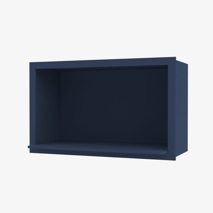 PD-MWO3018PM-12 30 Inch Microwave Oven Wall Cabinet | Petit Blue