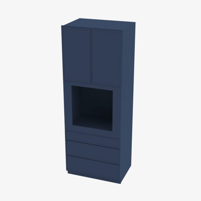 PD-OC3396B 33 Inch Tall Oven Cabinet | Petit Blue