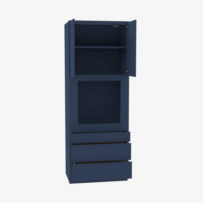 PD-OC3390B 33 Inch Tall Oven Cabinet | Petit Blue