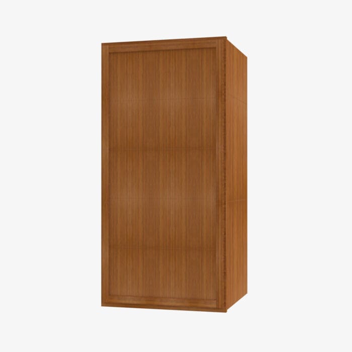 PR-W1236 Single Door 12 Inch Wall Cabinet | Petit Brown