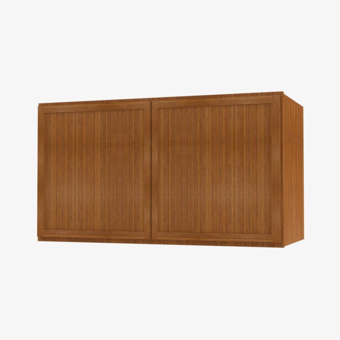 PR-W3018B Double Door 30 Inch Wall Cabinet | Petit Brown