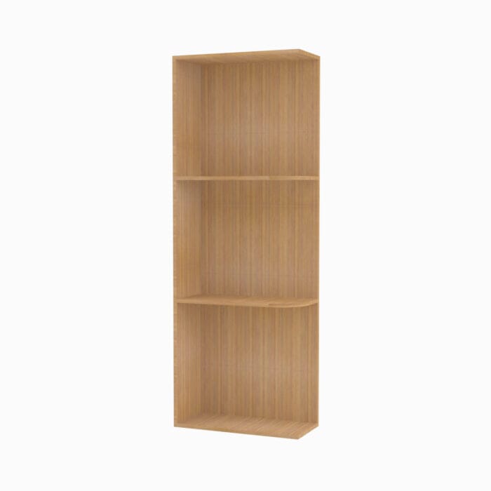 PS-WES530 Wall End Shelf with Open Shelves | TSG Forevermark Petit Sand