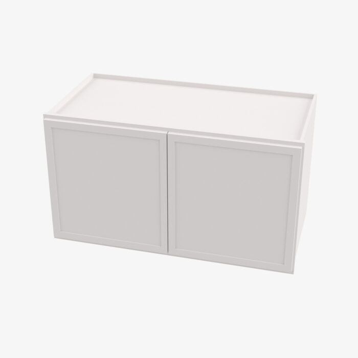 PW-W3318B Double Door 33 Inch Wall Cabinet | Petit White