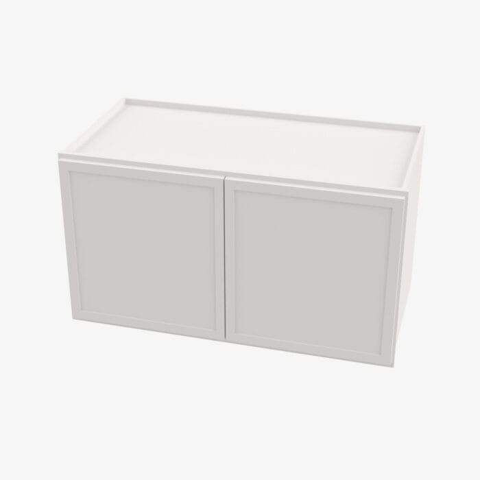 PW-W3618B Double Door 36 Inch Wall Cabinet | Petit White
