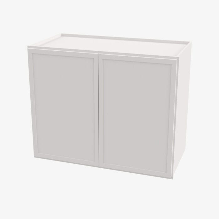 PW-W3642B Double Door 36 Inch Wall Cabinet | Petit White