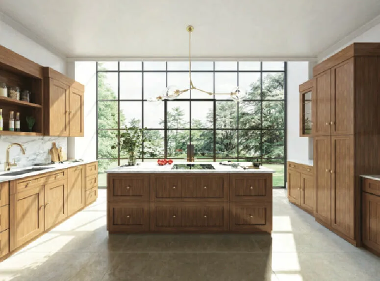 Woodland Brown Shaker Cabinet Collection