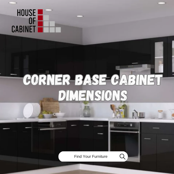 Corner Base Cabinet Dimensions