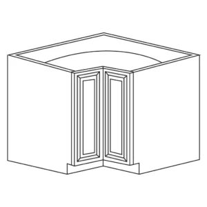 corner base cabinet dimensions