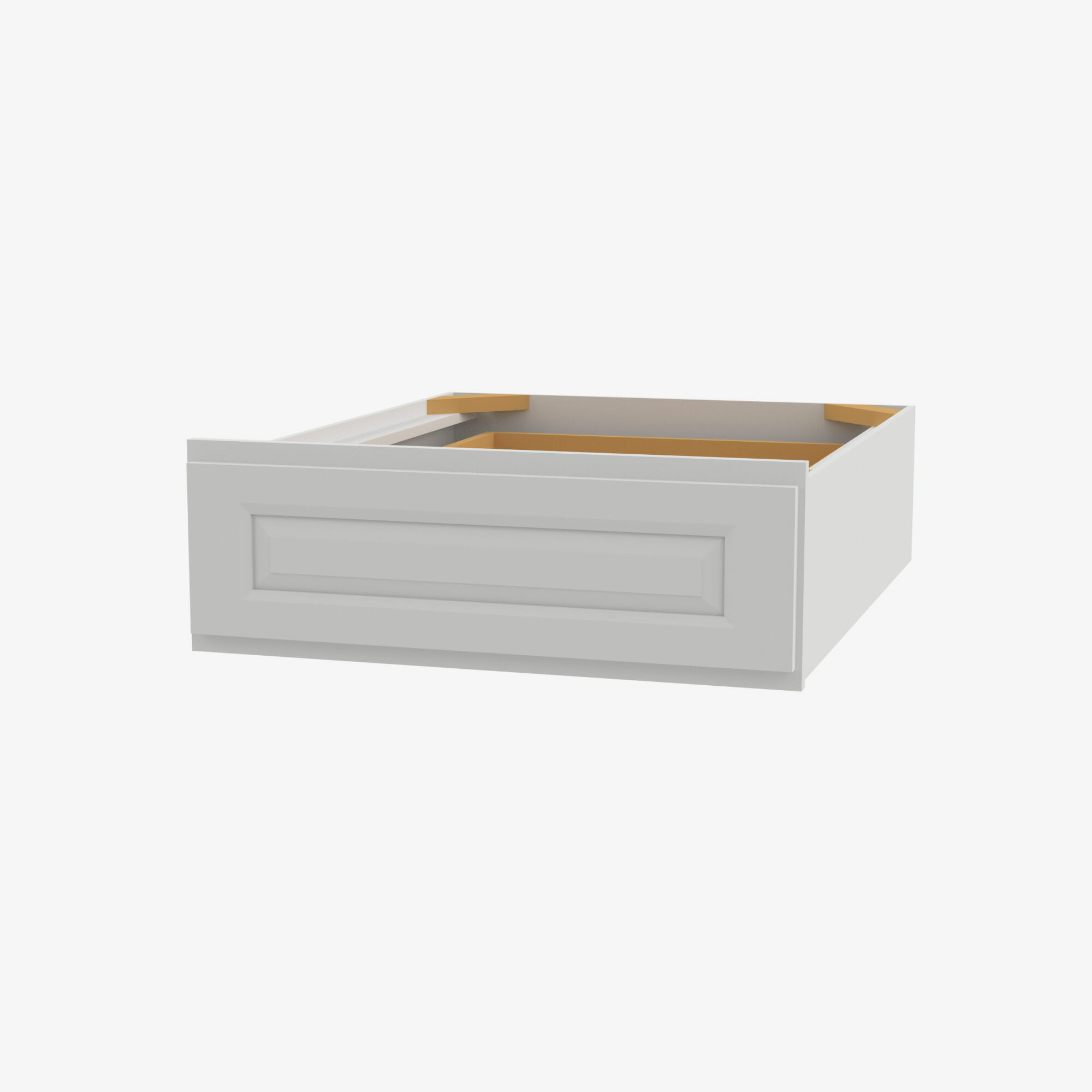 GW-SVDU3021-7 30 Inch Bathroom Cabinet Desk Drawer | Gramercy White