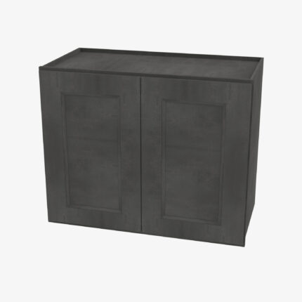 TS-W3642B Double Door 36 Inch Wall Cabinet | Townsquare Grey