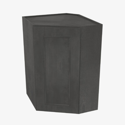 TS-WDC274215 Single Door Cabinets 27 Inch Wall Diagonal Corner Cabinet | Townsquare Grey