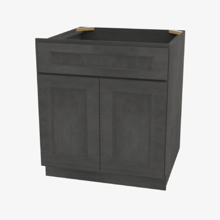 TS-SB42 Double Door 42 Inch Sink Base Cabinet | Townsquare Grey