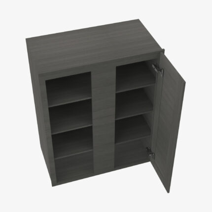 AG-WBLC30/33-3042 Single Door Cabinets 30 Inch Wall Blind Corner Cabinet | Greystone Shaker