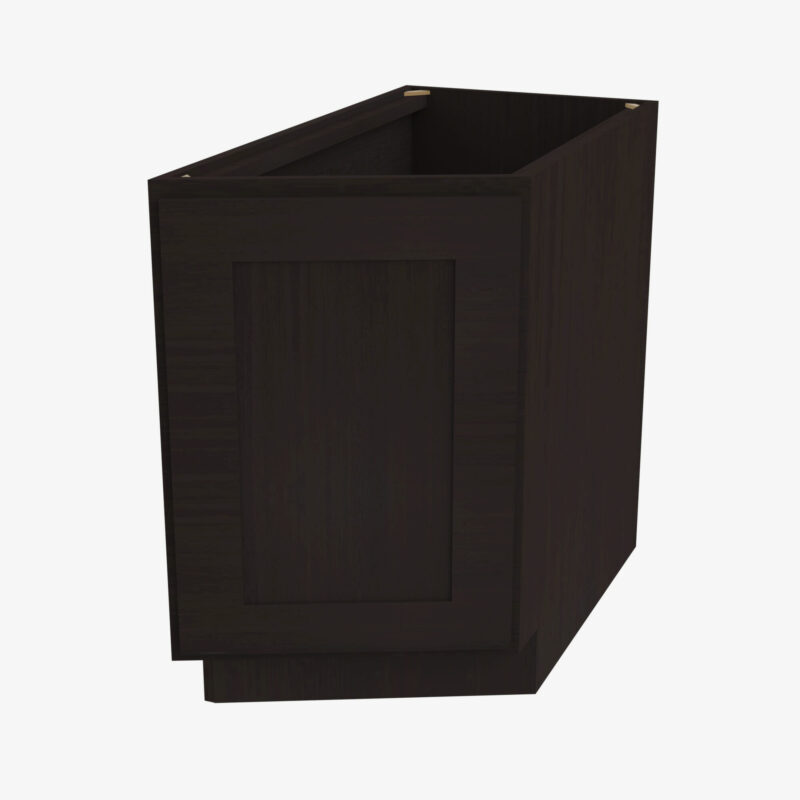 AG-BTC12R Single Door Cabinets 12 Inch Base Base Transitional Cabinet Right | Greystone Shaker