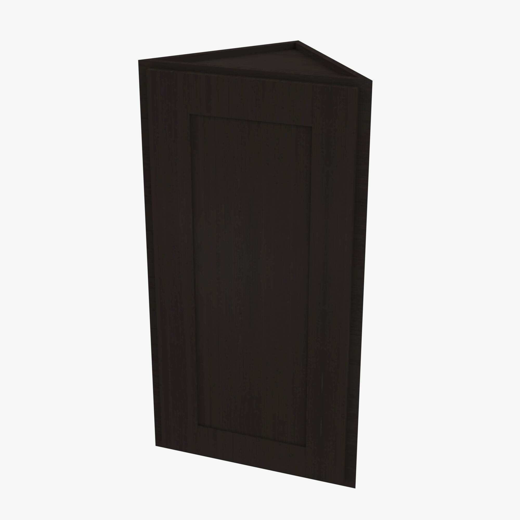 AG-AW42 Single Door Cabinets 42 Inch Wall Angle Corner Cabinet | Greystone Shaker