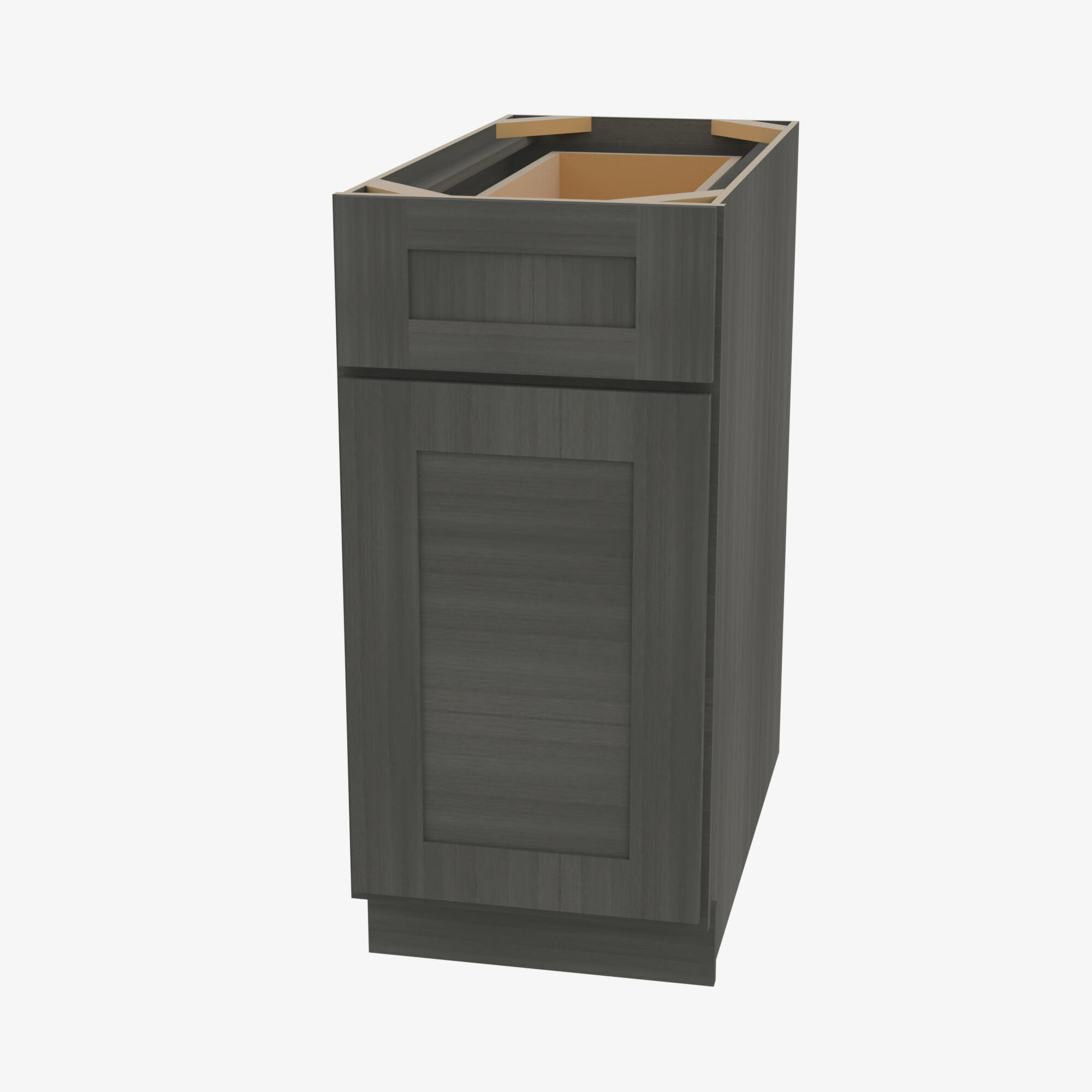 AG-B21 Single Door Cabinets 21 Inch Base Cabinet | Greystone Shaker