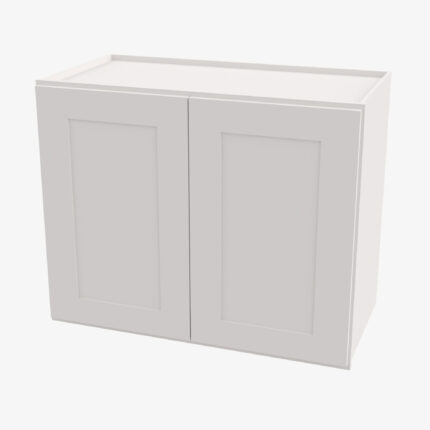 VW-W3642B Double Door 36 Inch Wall Cabinet | Rio Vista White Shaker