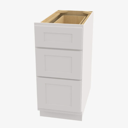 VW-DB36 3 36 Inch 3 Drawer Pack Base Cabinet | Rio Vista White Shaker