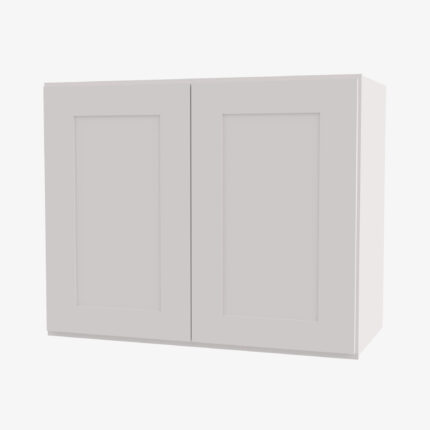 AW-W3642B Double Door 36 Inch Wall Cabinet | Ice White Shaker