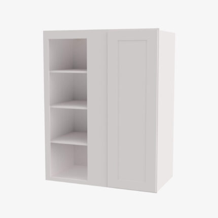 AW-WBLC30/33-3042 Single Door Cabinets 30 Inch Wall Blind Corner Cabinet | Ice White Shaker